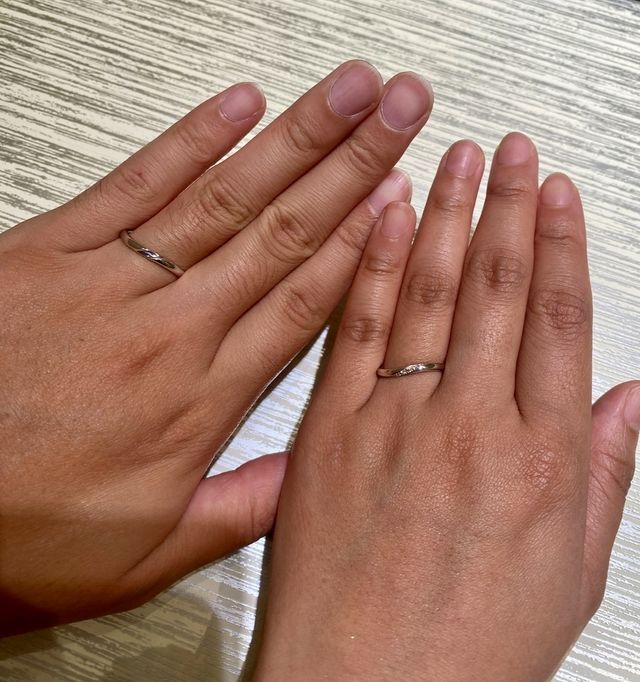 キュートなウェーブデザイン