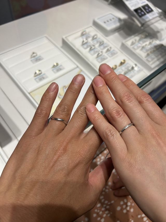 2人で気に入ってつけた写真