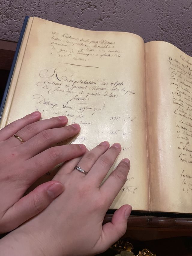 プロポーズのディズニーでの一枚