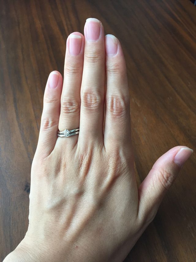 婚約指輪と結婚指輪