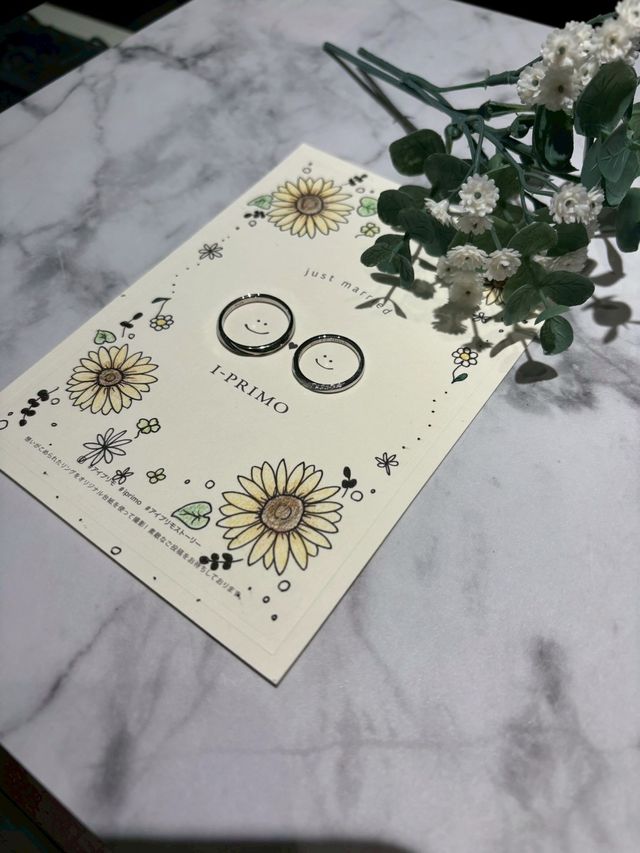 ２つ合わせたニコちゃんになりました。