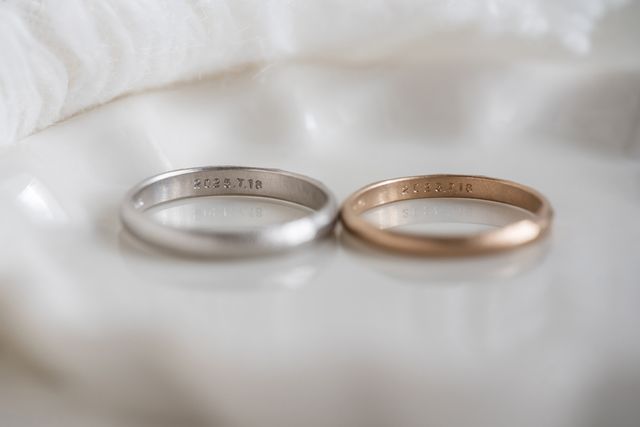 記念日を刻印してもらいました♪