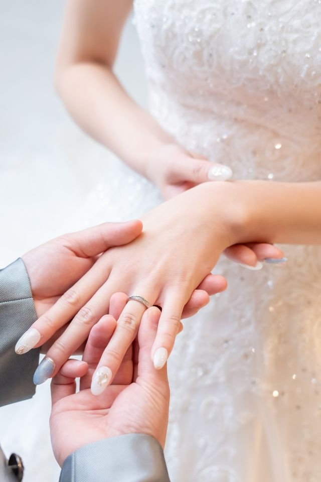 結婚式での写真です。とても上品で気に入ってます。