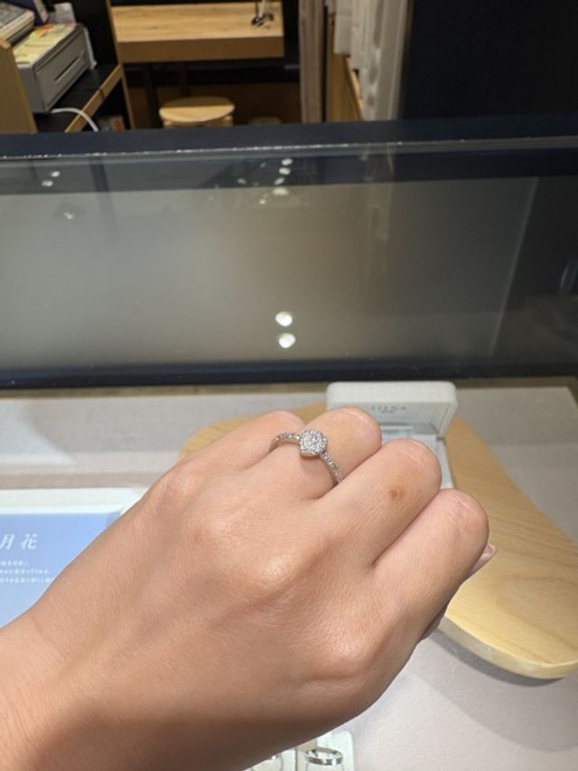 着用時の写真
