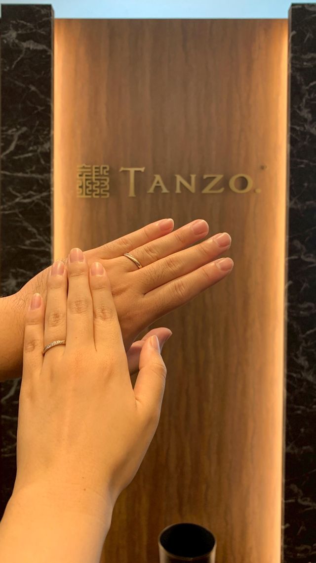 二人でつけたところ