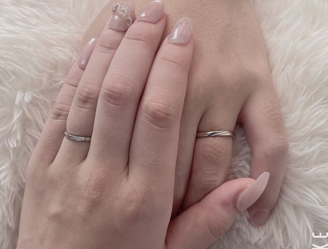 ユリシーズというシリーズの指輪です。