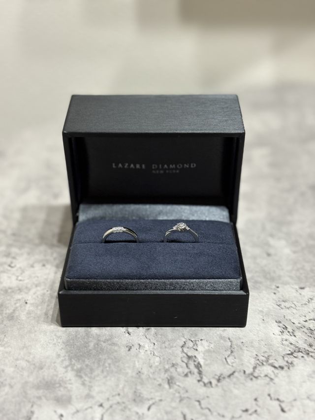 婚約指輪と結婚指輪を購入