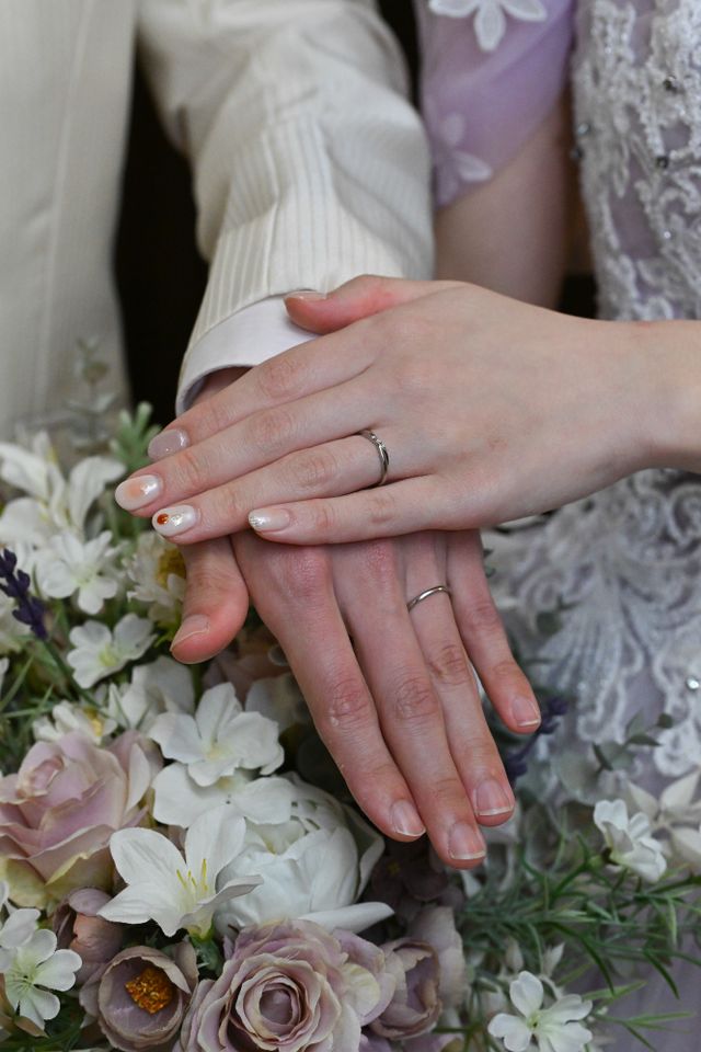 結婚式での一枚