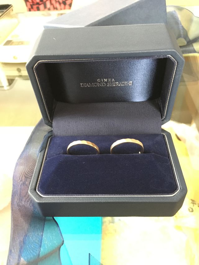 ２人で全く同じデザイン！プラス、マッド加工です！