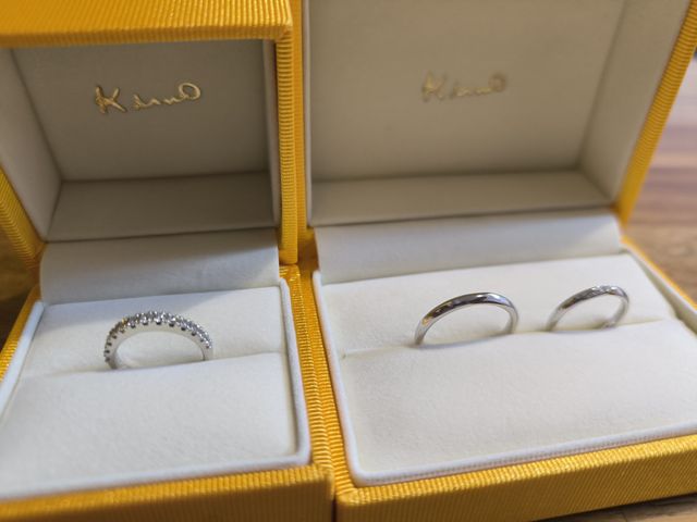 婚約指輪と結婚指輪