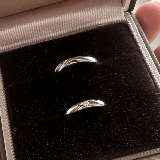 やっと指輪が完成しました！！