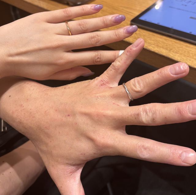 私のは少しダイヤが入っていてランクを上げたので煌めきが良い！