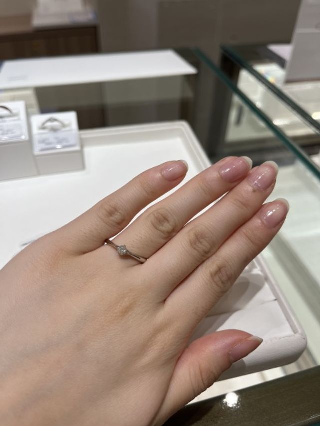 ダイヤの指輪
