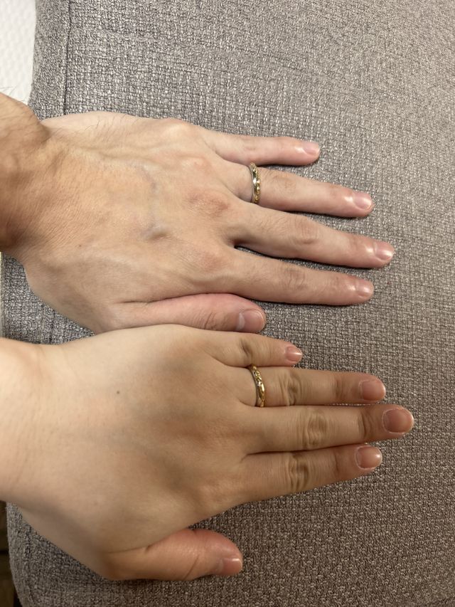 夫婦で撮りました！