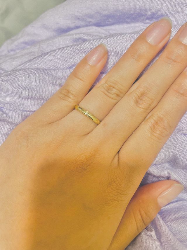 くまのプーさんのコラボの指輪です。