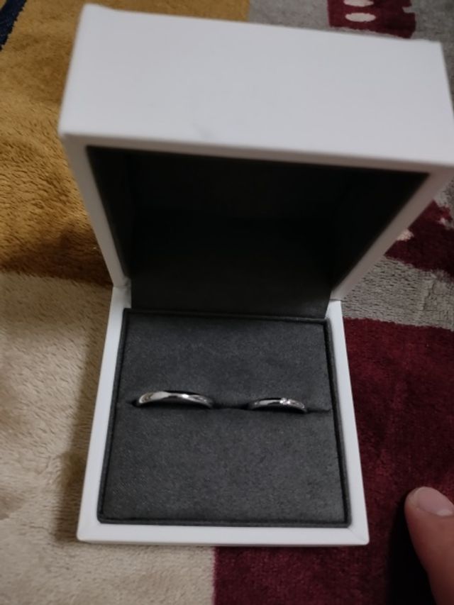 結婚指輪です