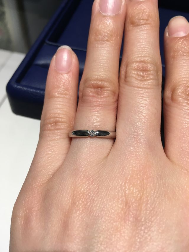 一粒ダイヤのデザイン