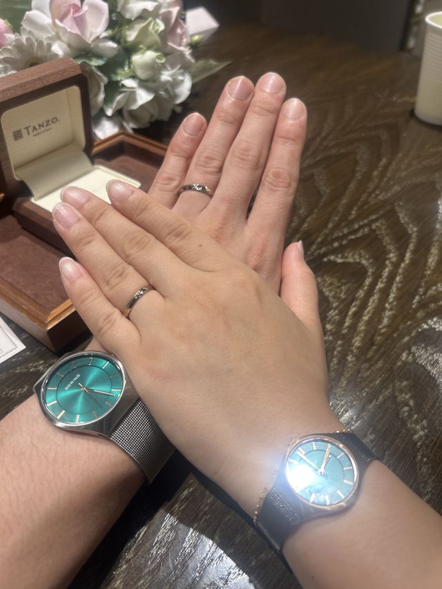 受け取り時の写真。