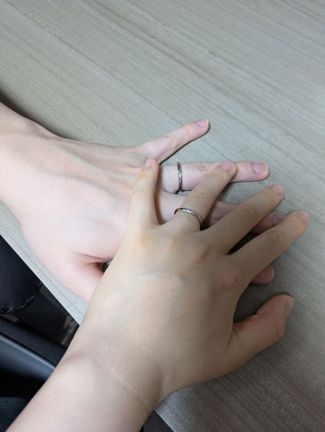 2人でつけ合った後の写真です。