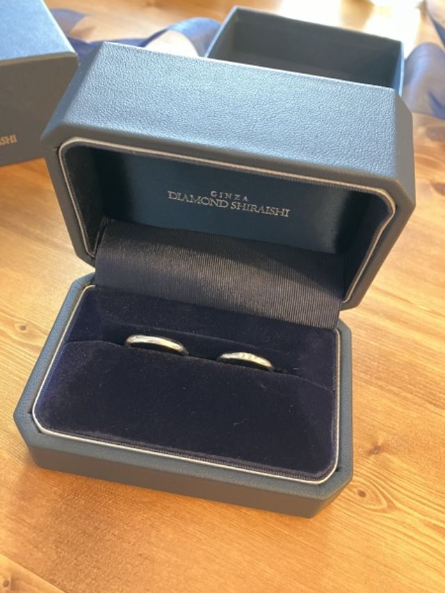 結婚指輪です！
