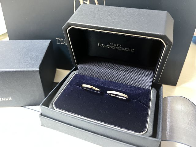 最高品質デザイン、大満足の結婚指輪に出会いました