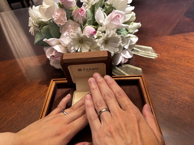 お互い満足のいく指輪をありがとうございます！