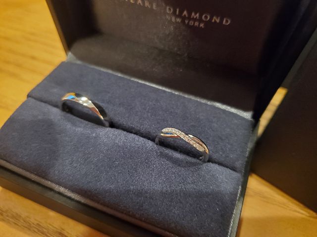 お互い好きなものを選びました。とても気に入りました。