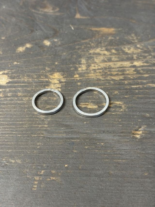制作途中の指輪です。