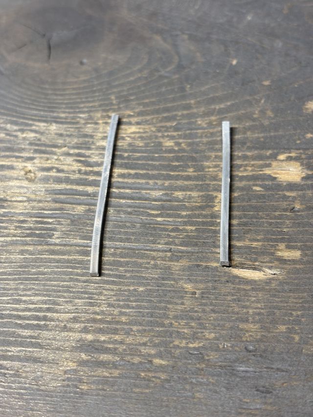 これから指輪になっていきます。