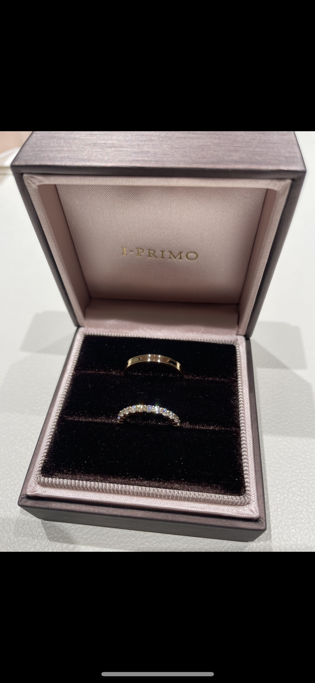 ベアではなく、お互い好きなものを選びました。