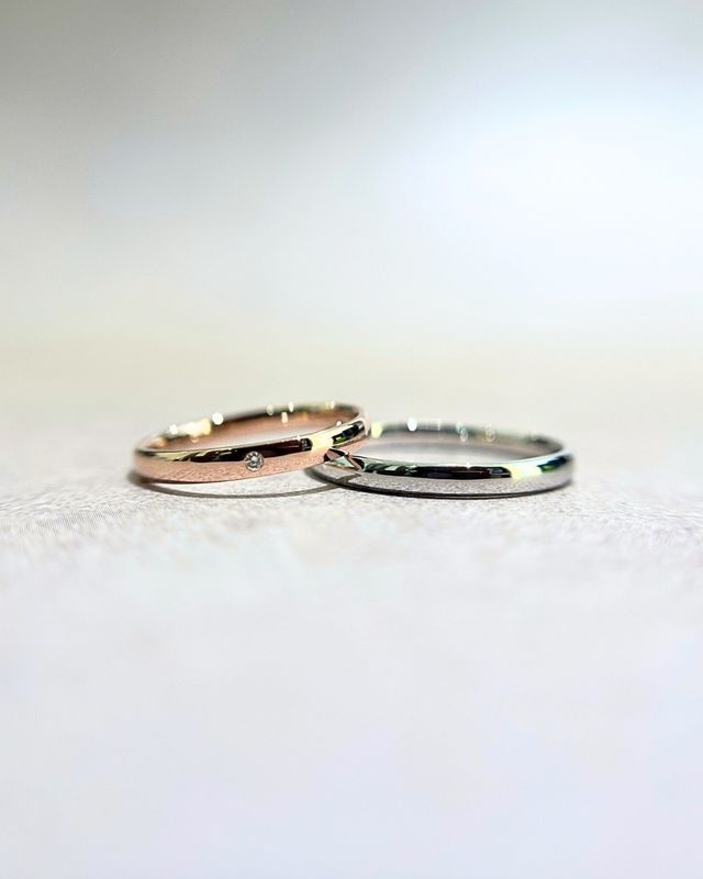 ピンクゴールドプラチナ