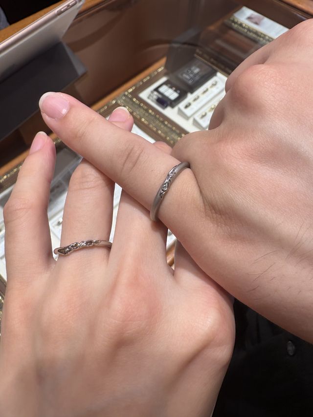 デザイン性のある指輪