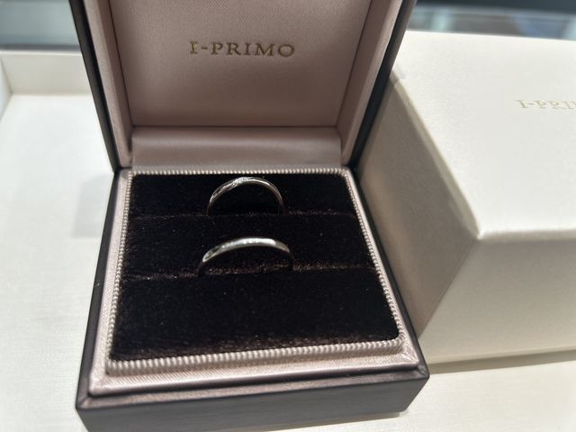 購入した指輪です。
大切にします。