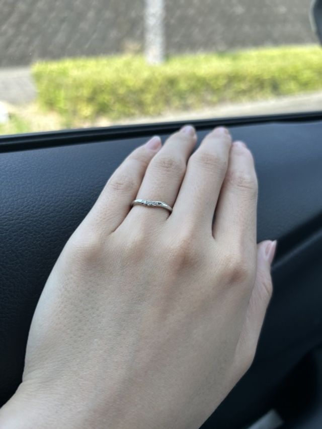 着用時です。