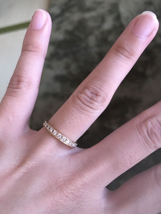 ダイヤの指輪です