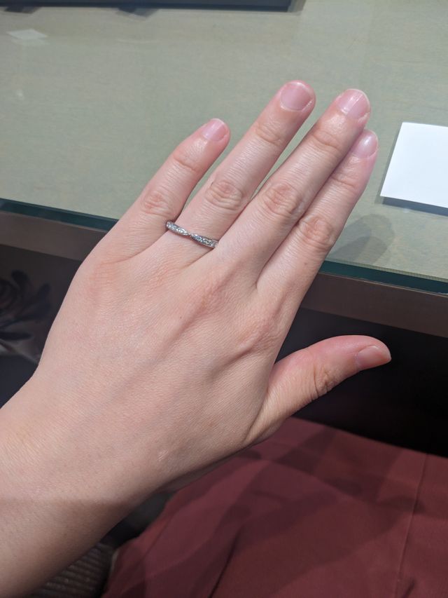 リボンみたいで可愛いです♪