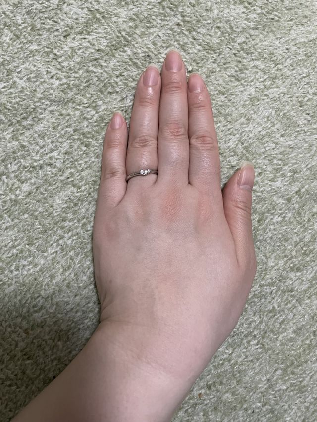 おとなしめなときはこんな感じにシンプルです