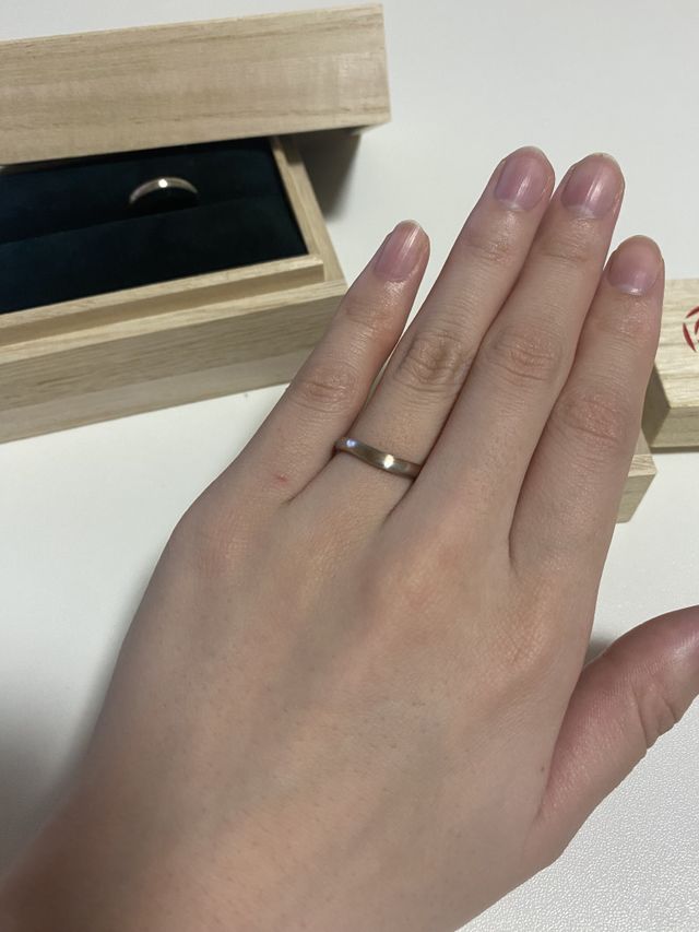 女性の着用写真