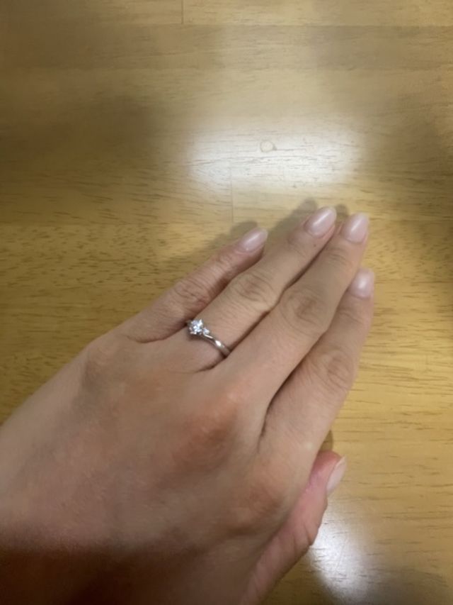 実際の着用画像です。