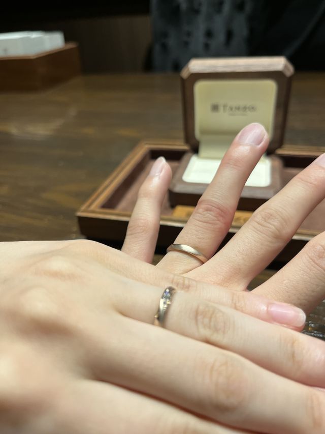 受け取り時に撮りました。