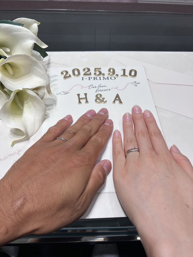 ショップで撮影させていただいた写真です。