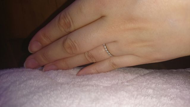 ハーフエタニティリング