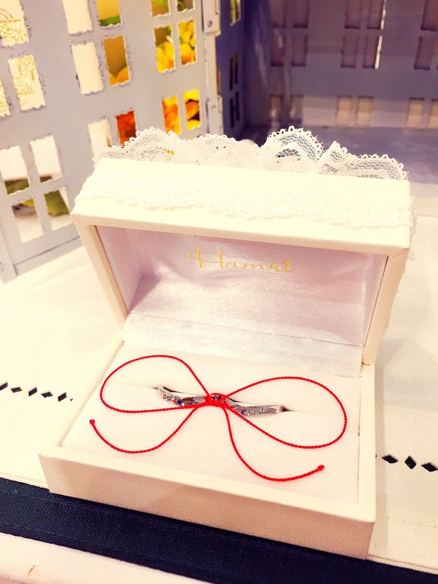 完成した指輪！