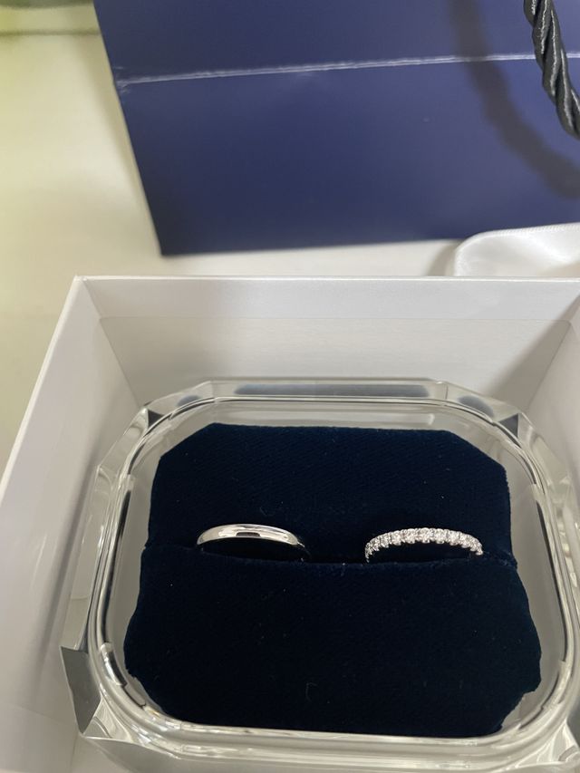 指輪のみの写真です