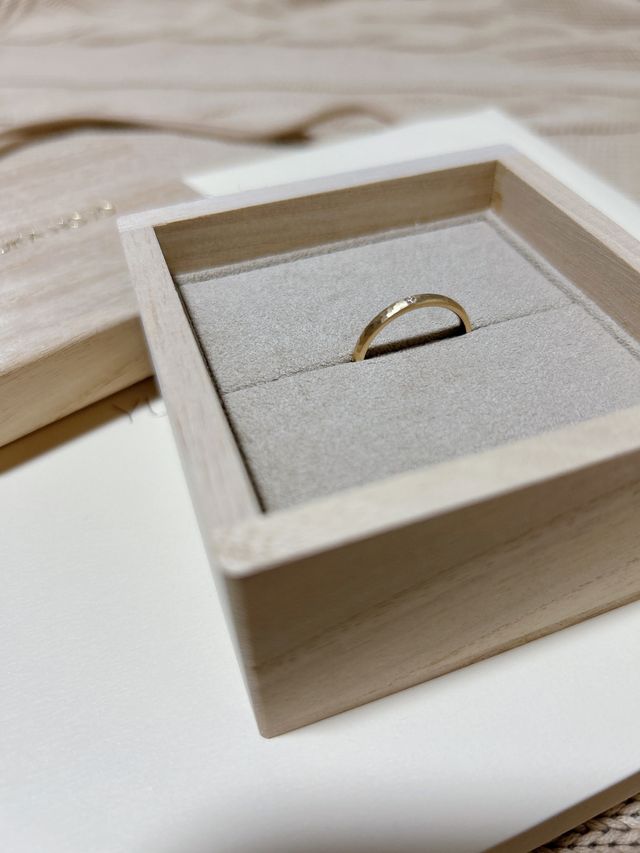 木製の箱もステキです！