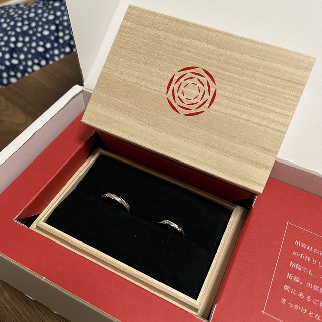 出雲結ならではの木箱での箱物がすごく良かったです