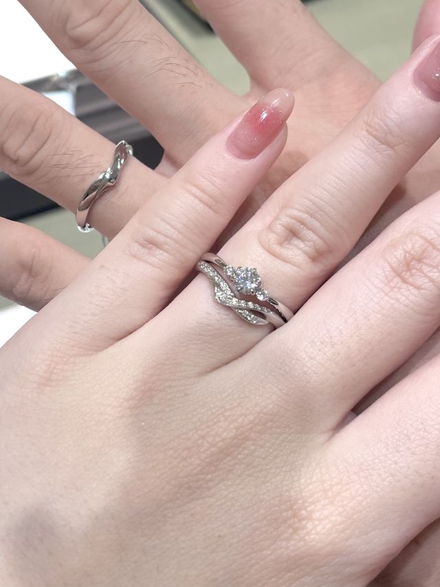 サイトで見ていた時から可愛いと思ってました！