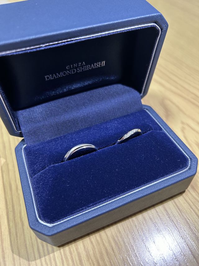 受け取った日に撮影しました。