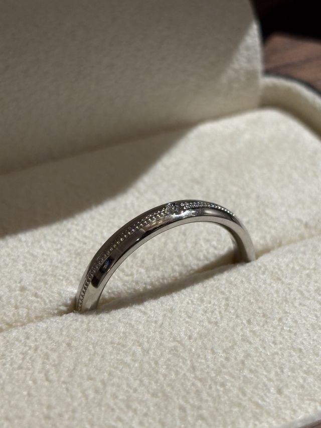 センターミル、ダイヤ1粒