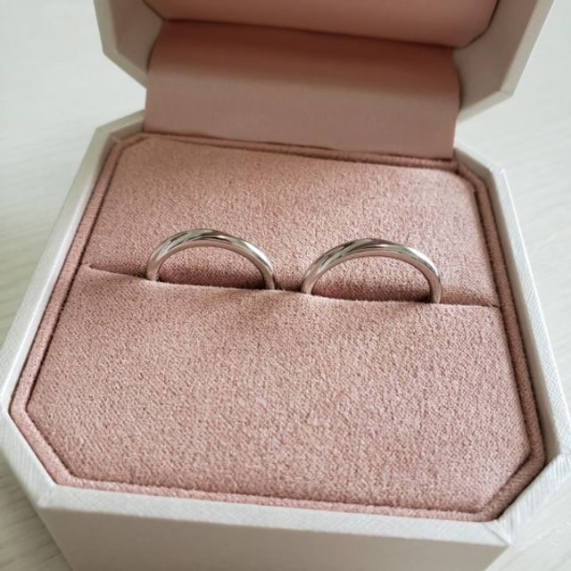 夫婦でおそろいのデザイン